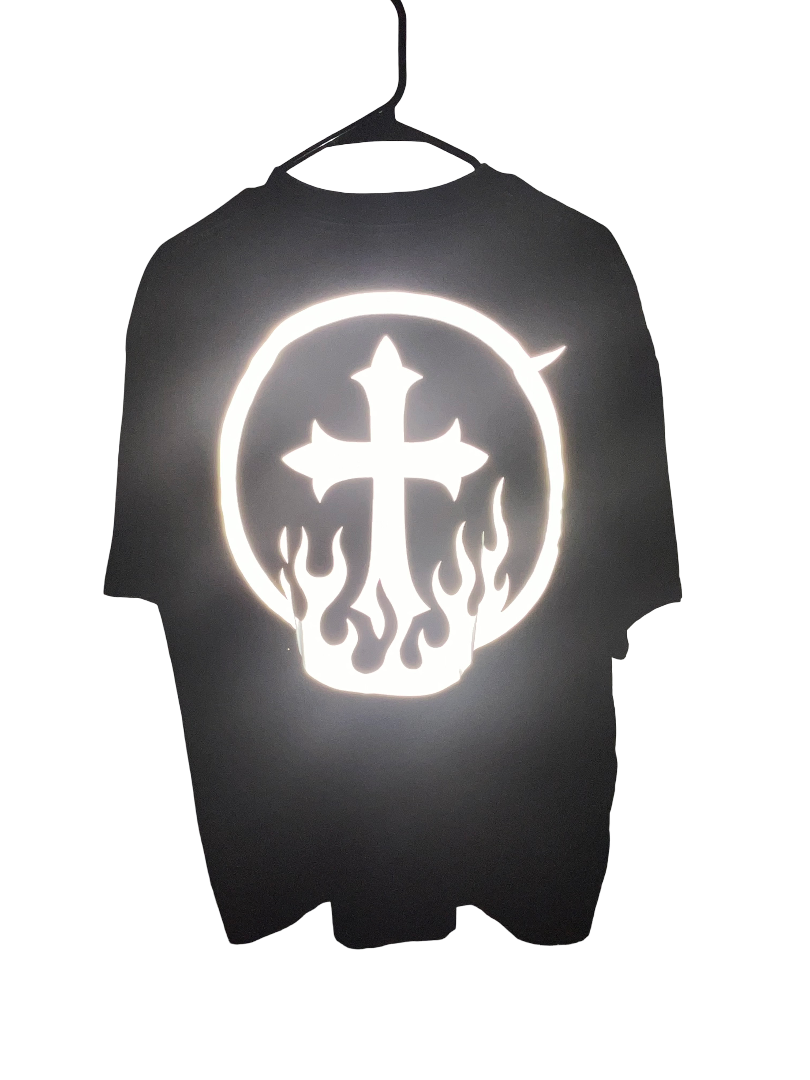 Classic HVNLY Reflective Print Tshirt