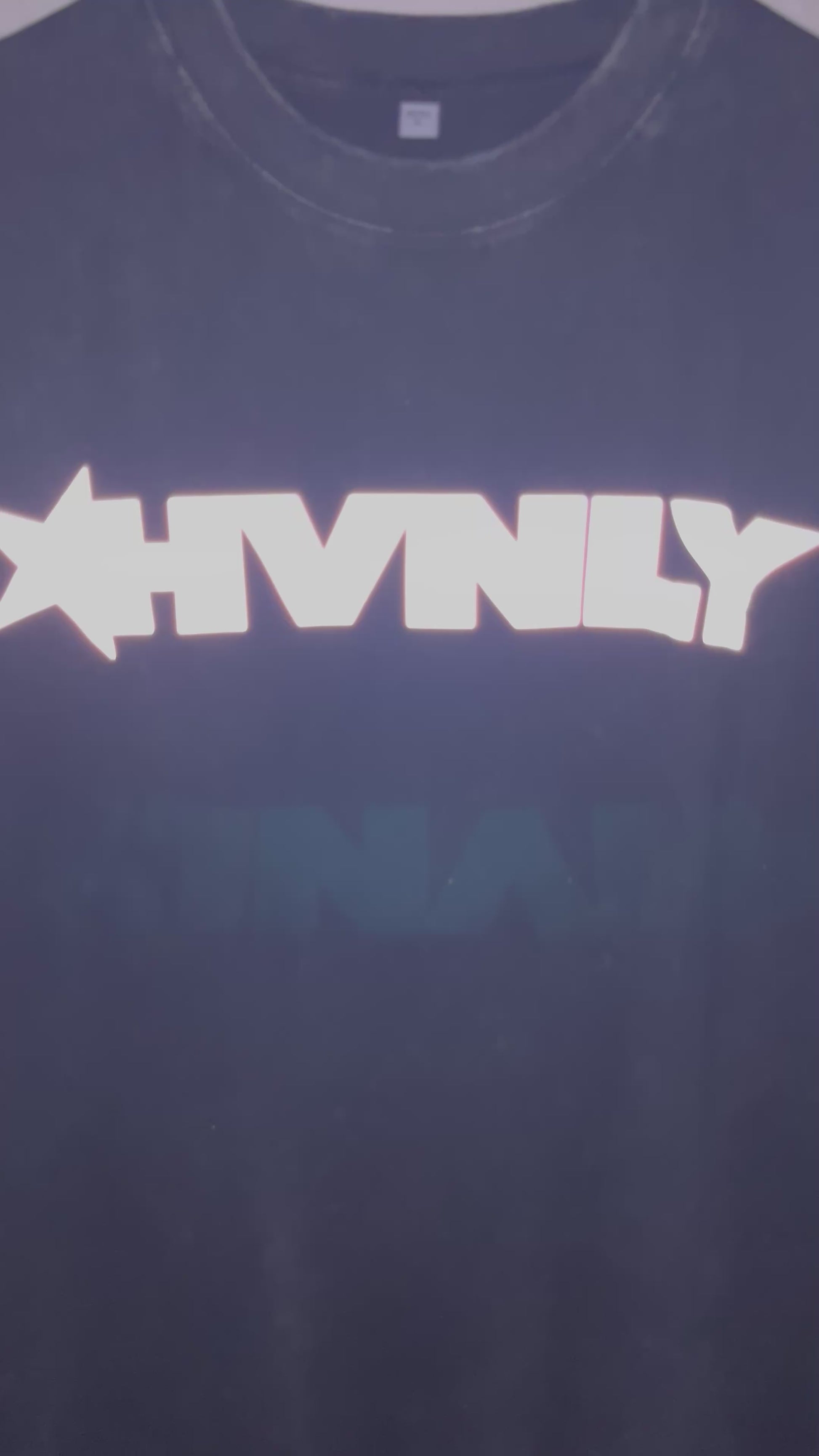 Classic HVNLY Reflective Print Tshirt